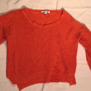 Salmon colored sweater